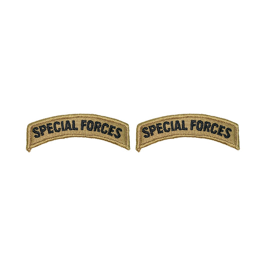 U.S. Army Special Forces OCP Tab with Hook Fastener (pair)
