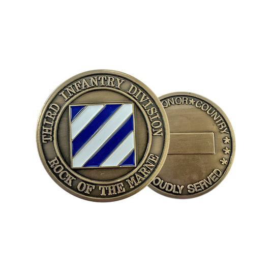 U.S. Army 3rd Infantry Division Challenge Coin