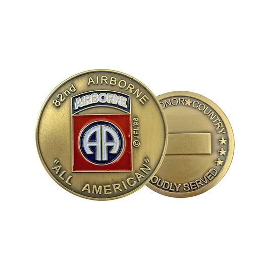 U.S. Army 82nd Airborne Division Challenge Coin