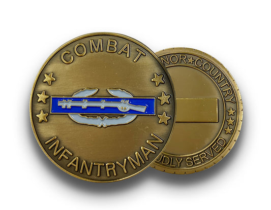 Combat Infantry Badge (CIB) Challenge Coin
