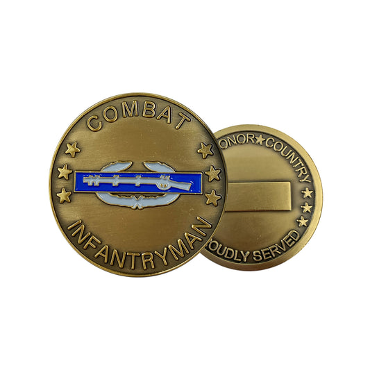 Combat Infantry Badge (CIB) Challenge Coin