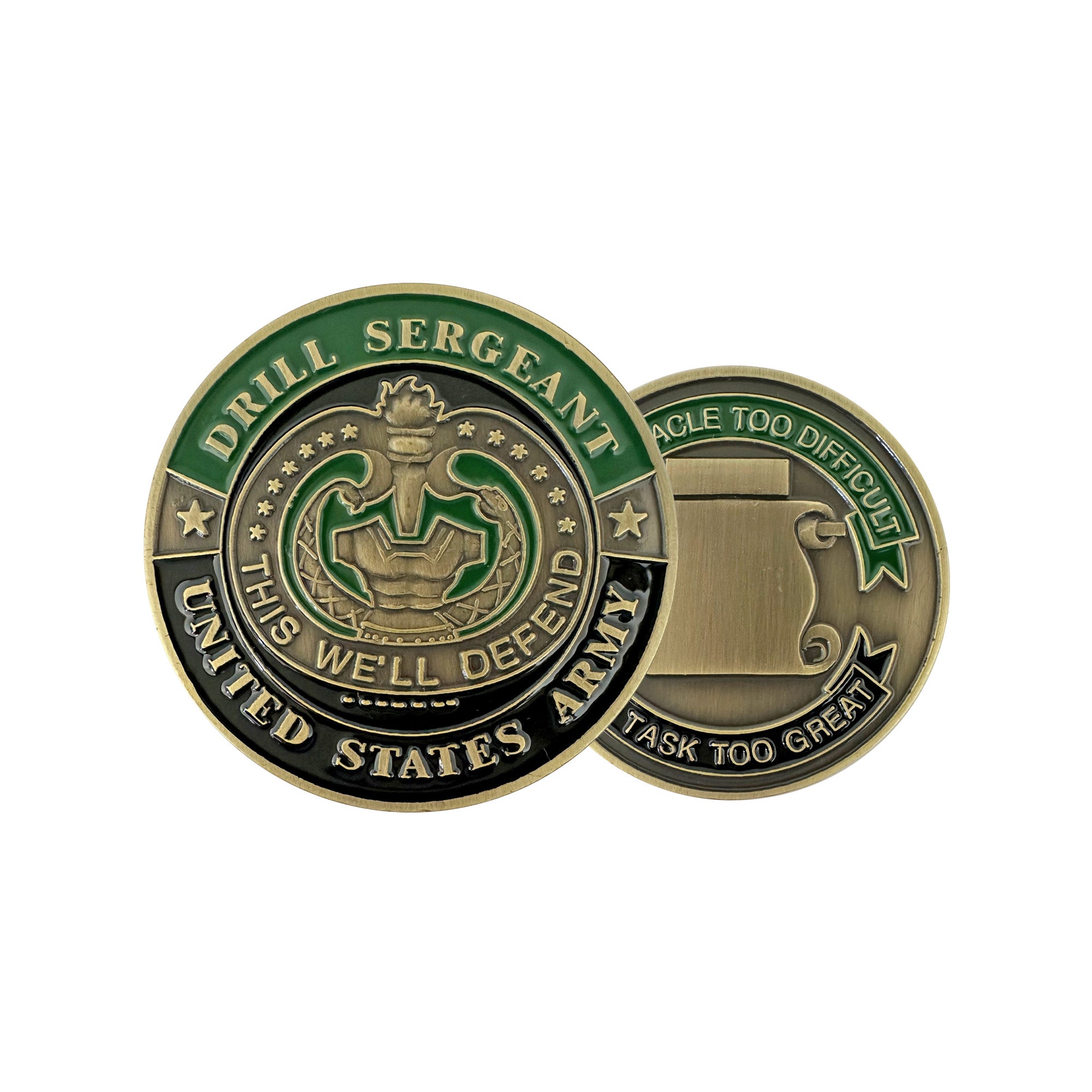 Stab Coin U.S. Army United States Army Drill Sergeant Challenge Coin