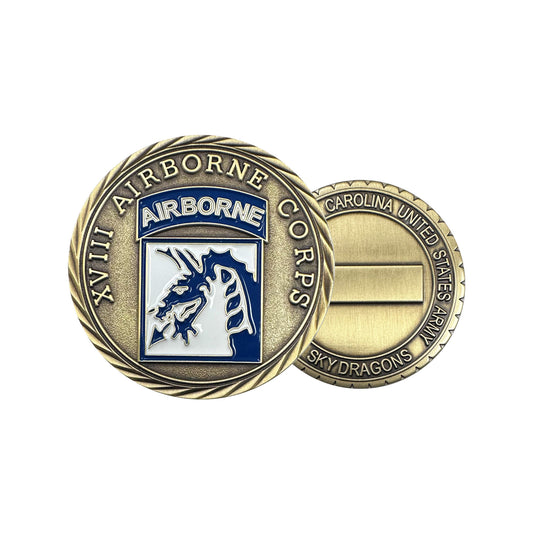 U.S. Army 18th Airborne Corps Challenge Coin