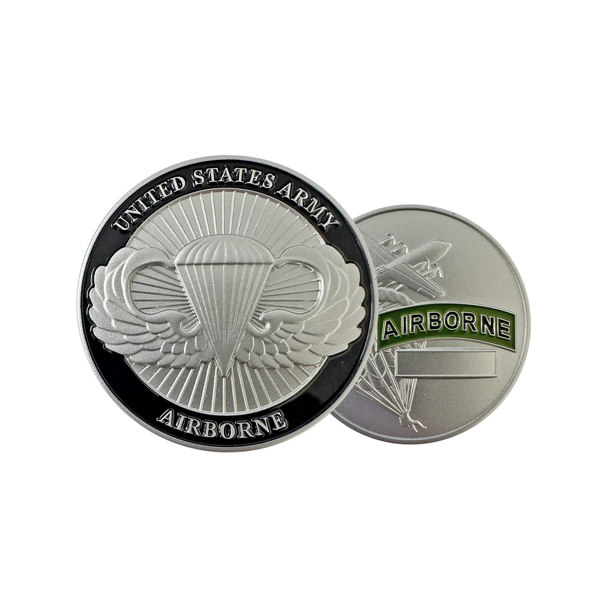 Coin Check Army U.S. Army Army Airborne Challenge Coin