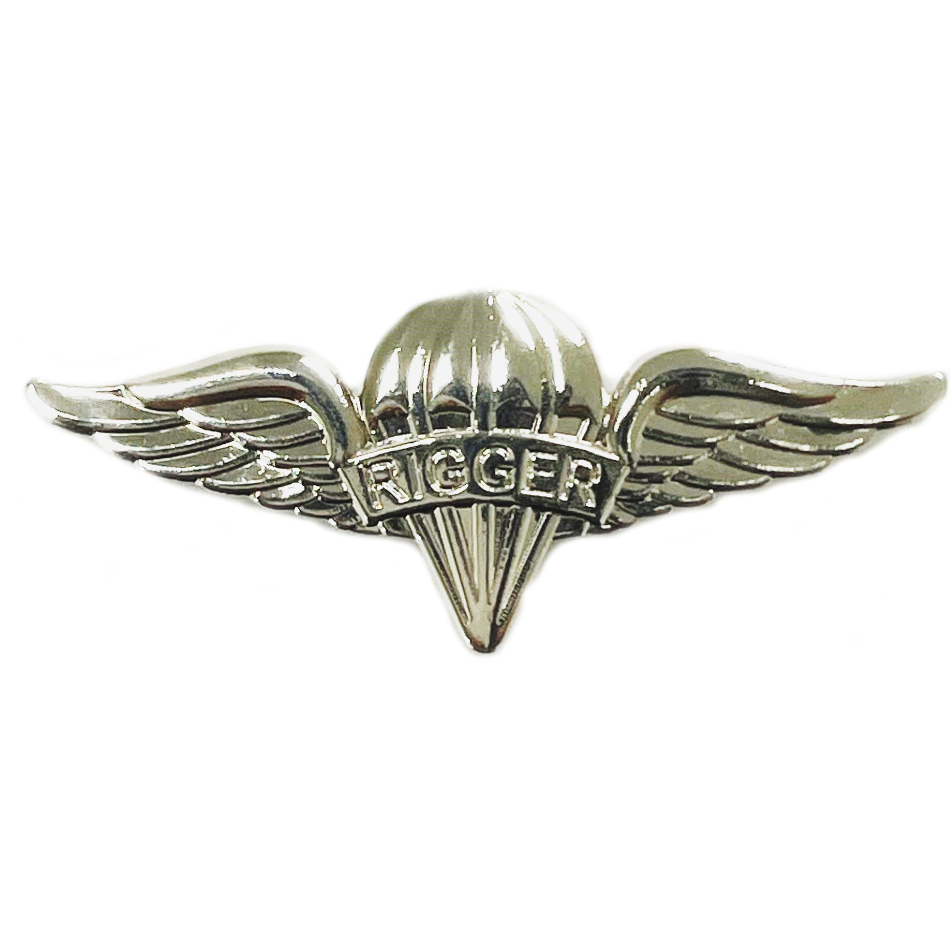 Combat Parachutists (Jump Wings) 2 Jumps Basic Brite Pin-On Army Badge Combat Parachutists (Jump Wings) 2 Jumps Basic Brite Pin-On Army Badge