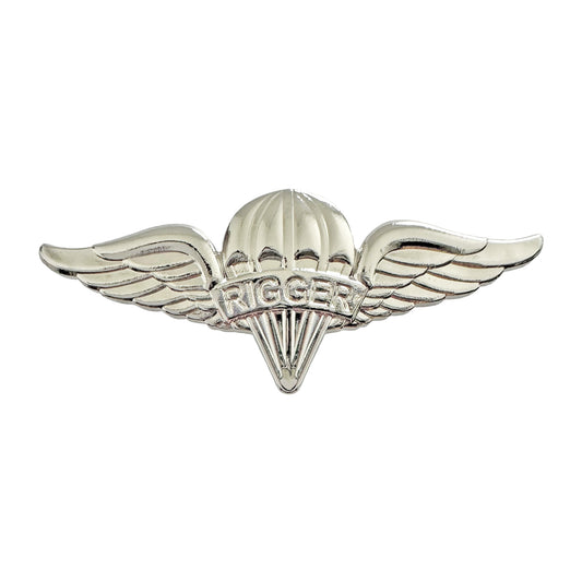 U.S. Army Parachutist Rigger Full Size STA-BRITE Pin-on