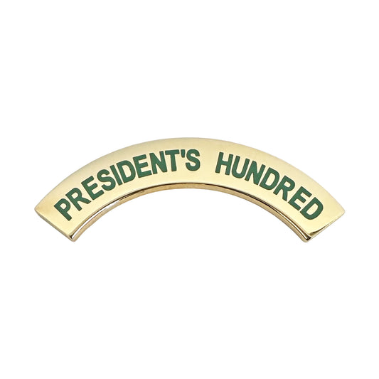 US Army Presidents Hundred STA-BRITE® Pin-on Badge (each)