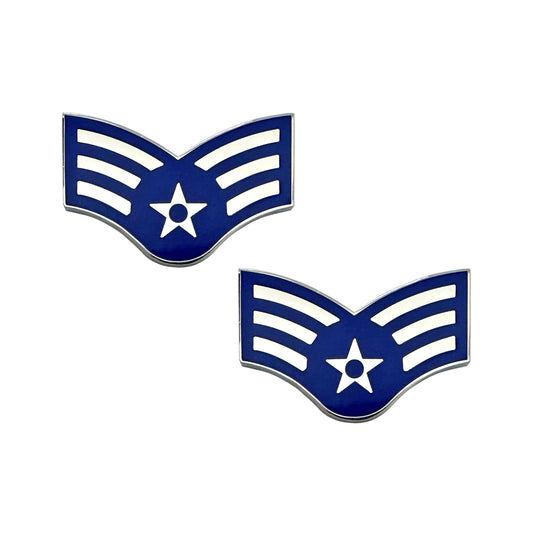 U.S. Air Force E4 Senior Airman Sta-Brite® Pin-on - Sta-Brite Insignia Inc.
