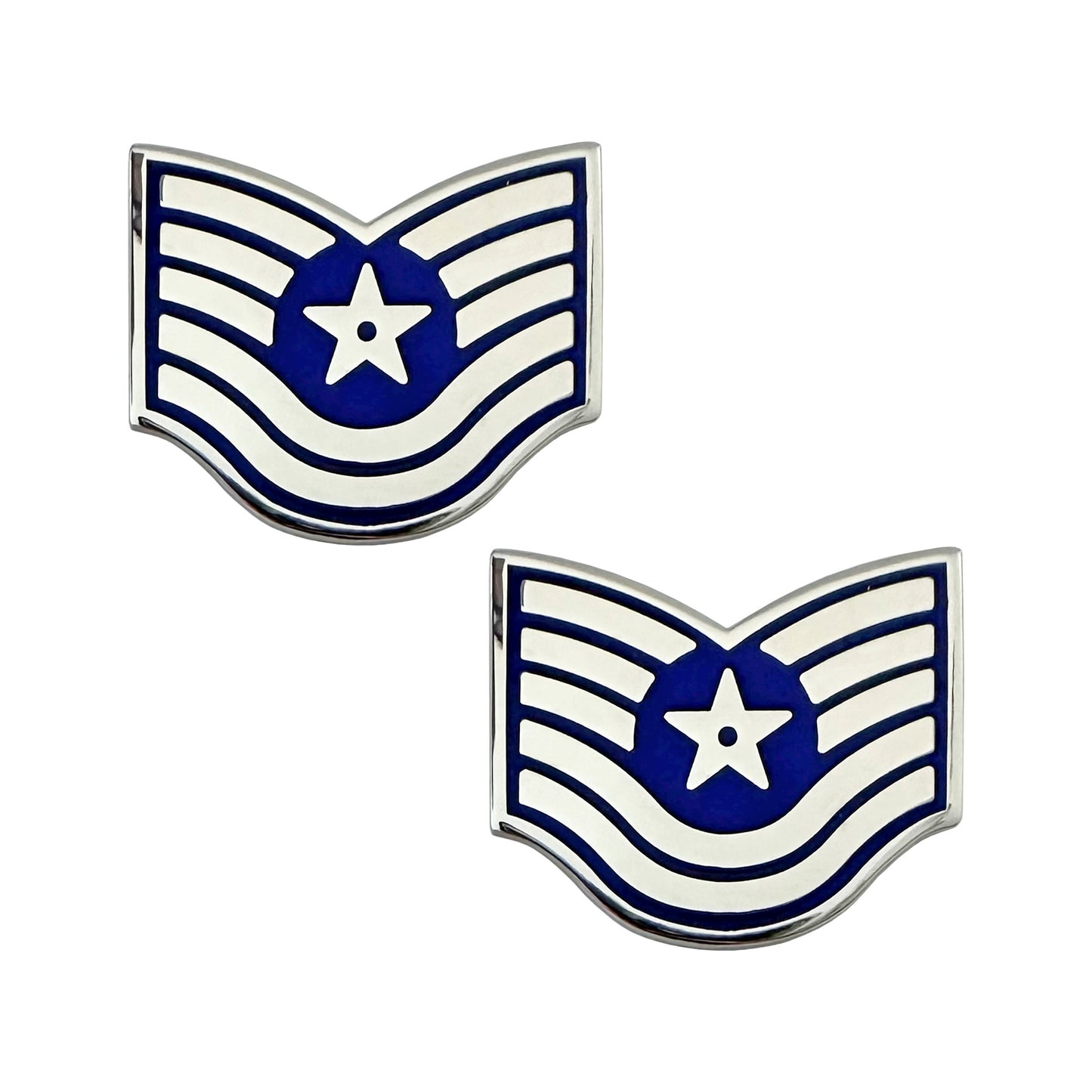 U.S. Air Force E6 Technical Sergeant STA-BRITE® Pin-on - Sta-Brite Insignia Inc.