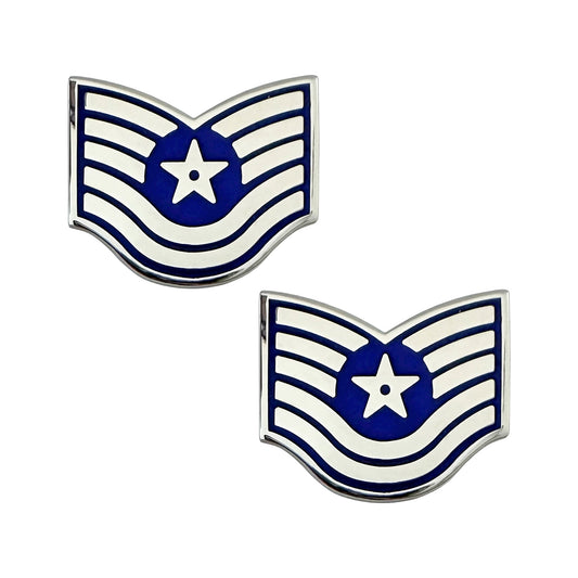 U.S. Air Force E6 Technical Sergeant STA-BRITE® Pin-on - Sta-Brite Insignia Inc.