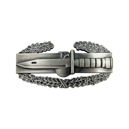 Combat Action Badge Silver OX