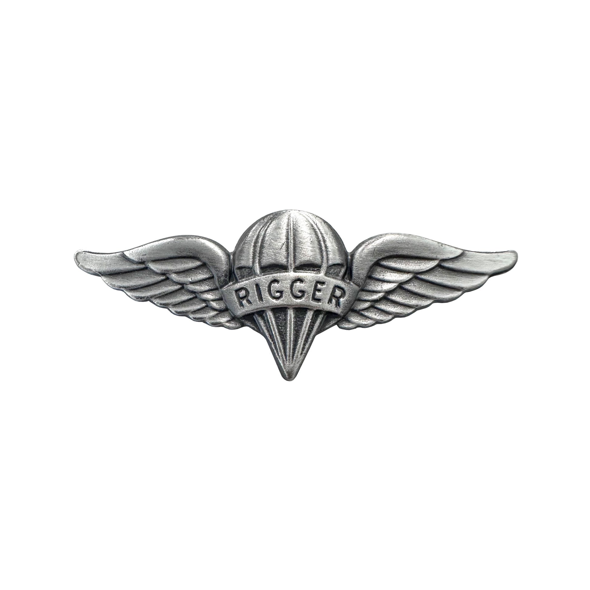 U.S. Army Rigger Large Silver Oxide - Sta-Brite Insignia Inc.