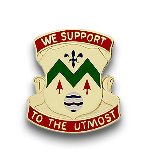 U.S. Army 528th Support Battalion Unit Crest (each) - Sta-Brite Insignia Inc.