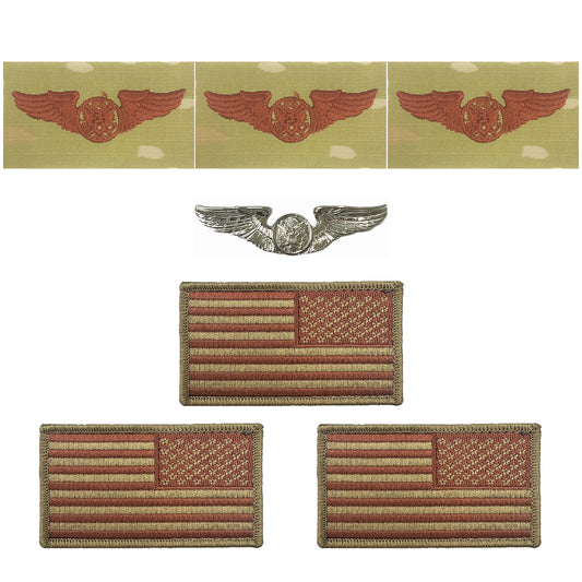A.F. Enlisted Aircrew Basic Badge Bundle
