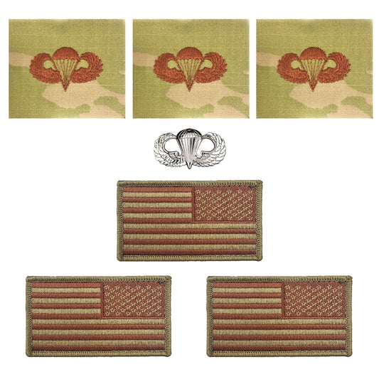 A.F. Parachutist Basic Badge Bundle