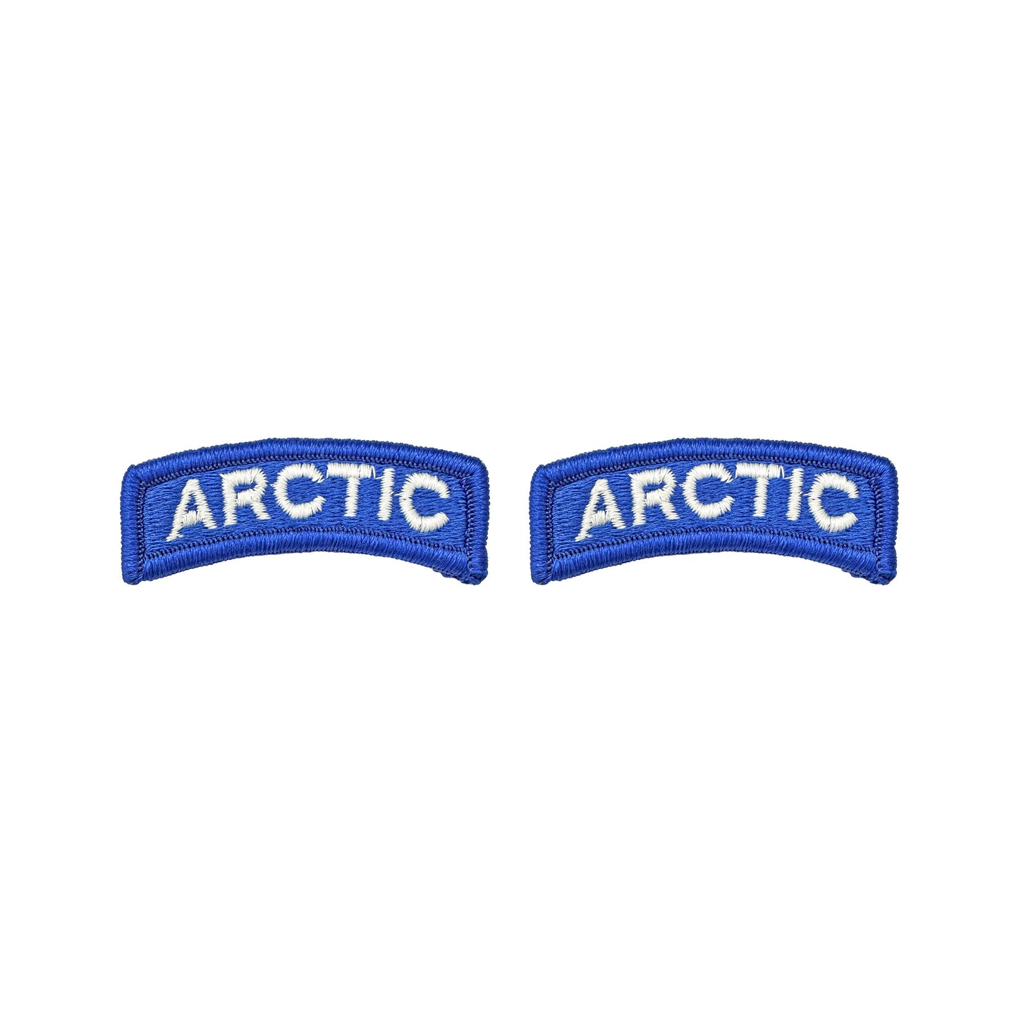 Arctic Blue and White Color Tab (Pair)