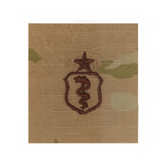 US Air Force Physician Senior OCP Spice Brown Badge