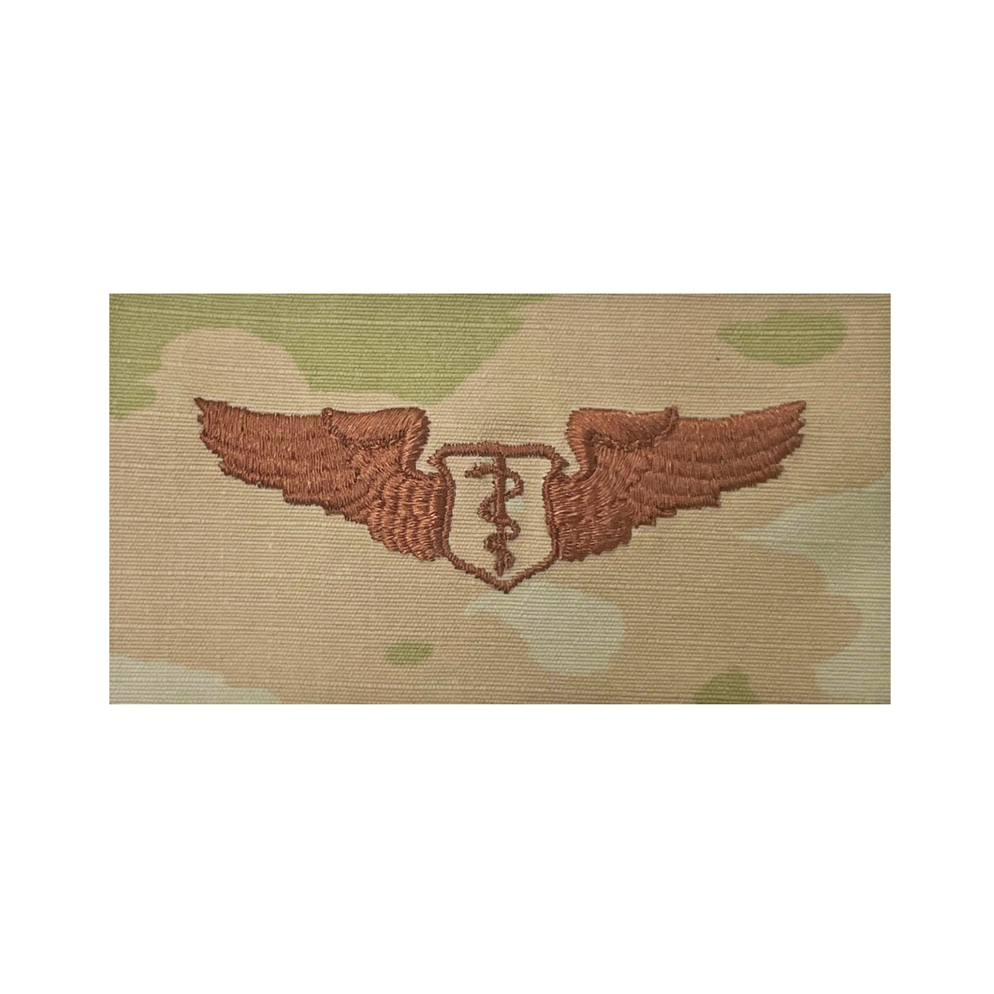 U.S. Air Force Flight Surgeon Basic Spice Brown OCP Sew-On AFSC - Sta-Brite Insignia Inc.