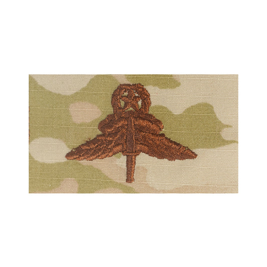 U.S. Air Force Military Freefall Master Spice Brown OCP Sew-On Badge - Sta-Brite Insignia Inc.