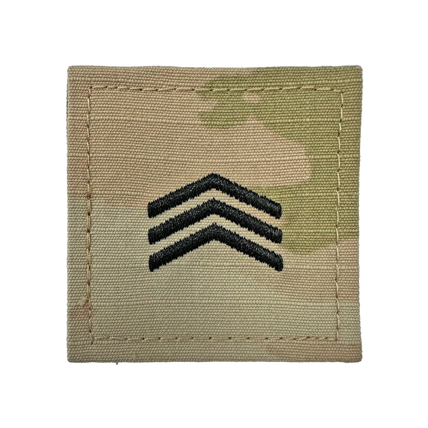 ROTC Sergeant OCP Rank with Hook Fastener