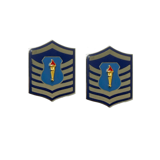 A.F. ROTC enamel Enlisted Master Sergeant