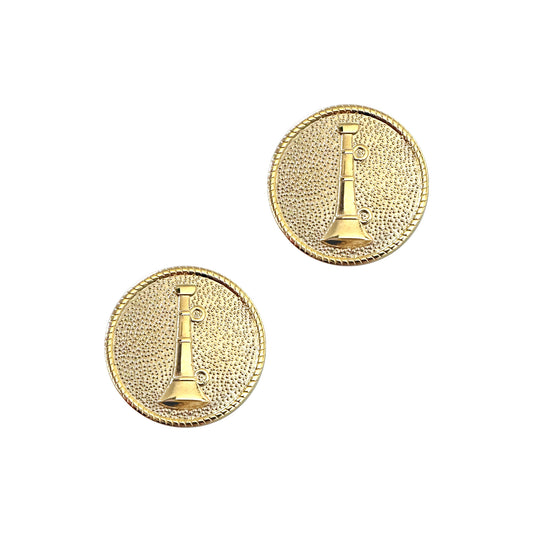 STA-BRITE® Lieutenant 1 Bugle Granite finish (Gold)