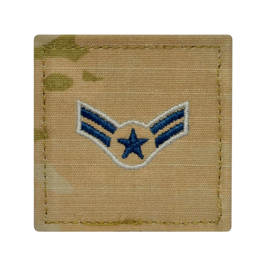 Space Force rank Specialist 3 embroidered OCP with hook