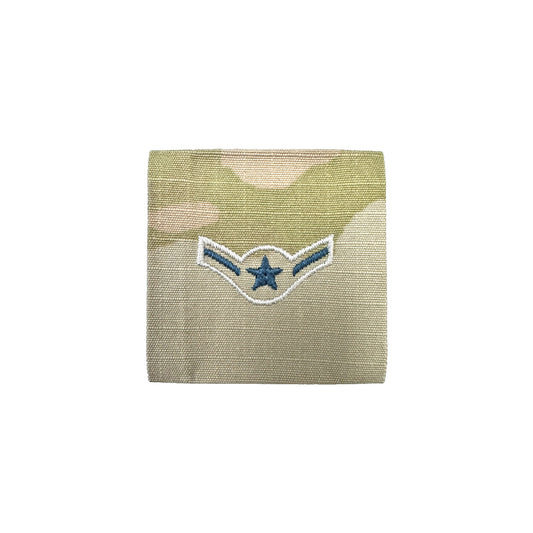 Space Force Rank Specialist 2 Embroidered OCP Pre-folded Sew On (ea)