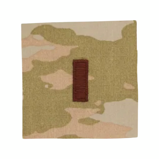 Space Force rank 2ND LT. embroidered OCP pre-folded sew on