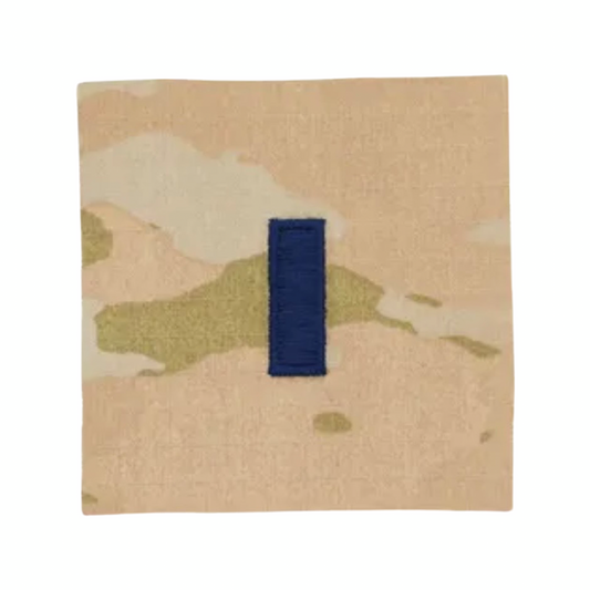 Space Force rank 1ST LT. embroidered OCP pre-folded sew on
