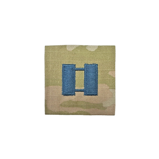 Space Force Rank CAPT. Embroidered OCP Pre-folded Sew On (ea)