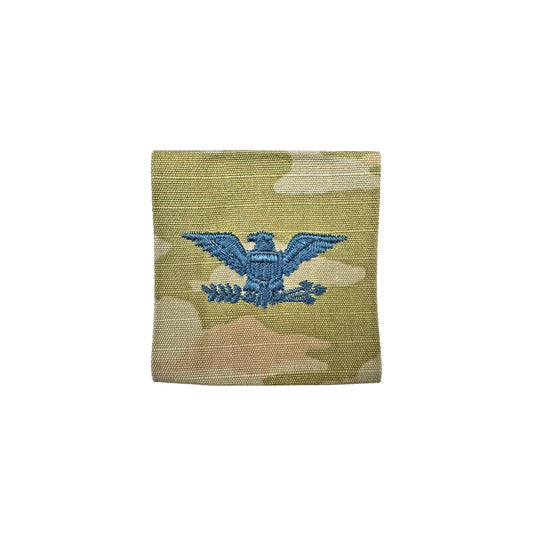 Space Force Rank Colonel Embroidered OCP Pre-folded Sew On (ea)