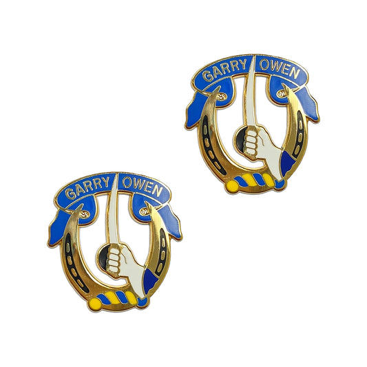 U.S. Army 7th Cavalry Regiment Unit Crest (pair)