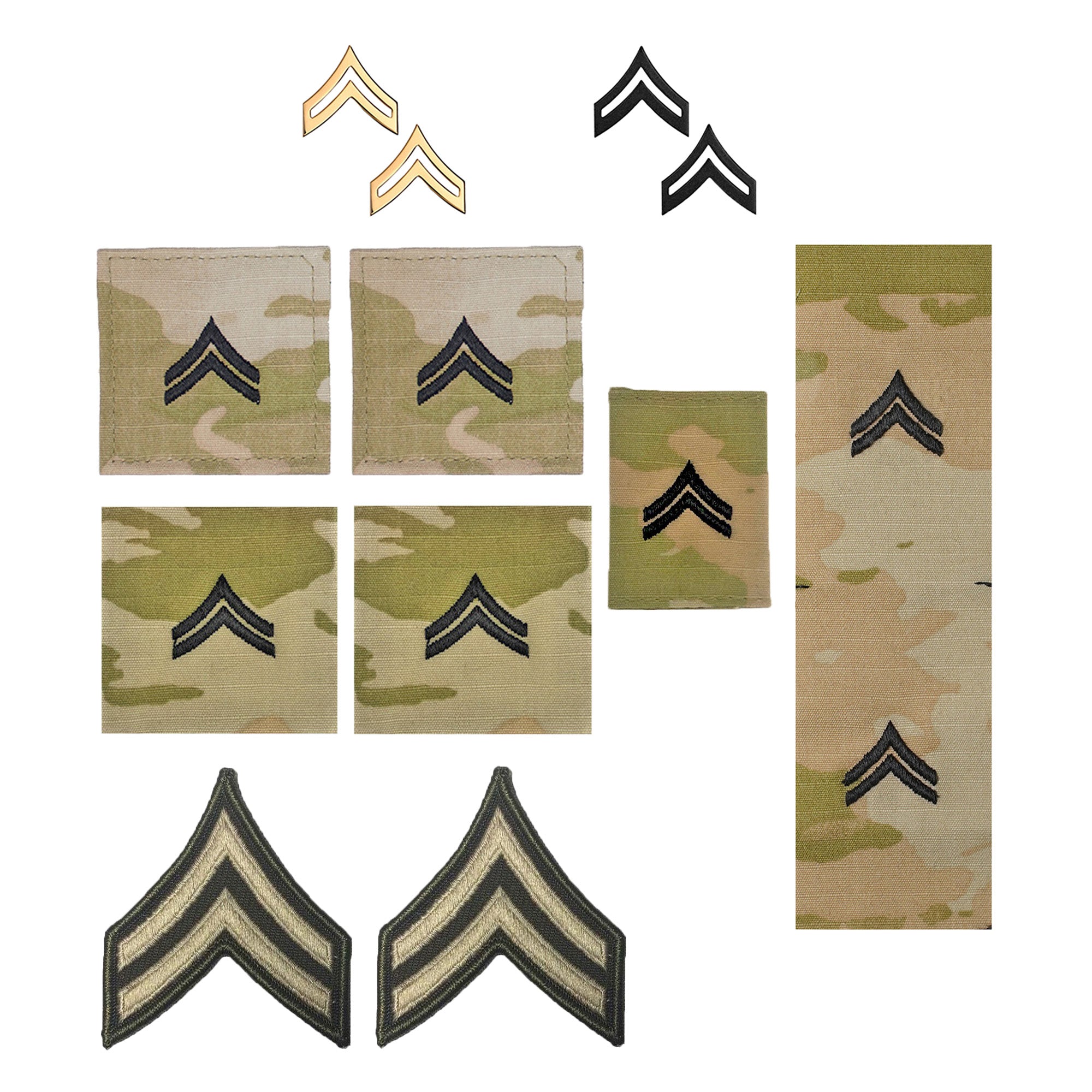 In Ranks Inspection Agsu U.S. Army (E4) Corporal AGSU Rank Bundle (Female)