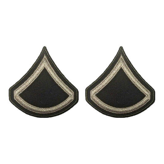 U.S. AGSU Army E3 Private First Class Chevron (Sew-on) rank (male)