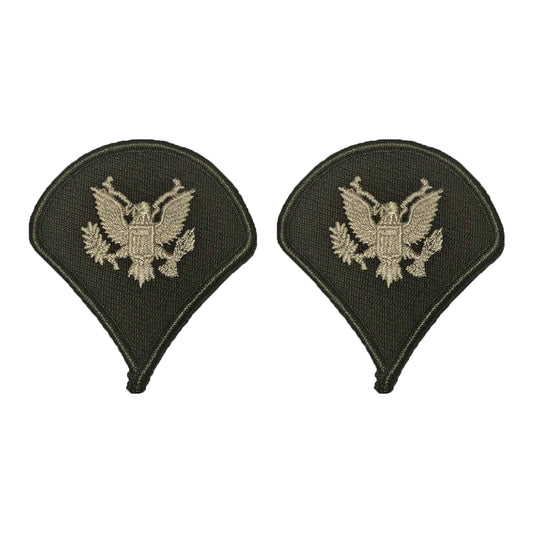 U.S. Army AGSU E4 Specialist Chevron Sew-on Rank (male)