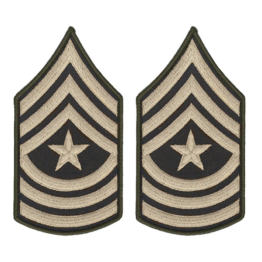 U.S. Army AGSU E9 Sergeant Major Chevron Large (male)