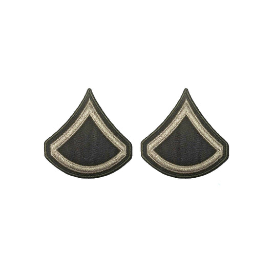 U.S. Army AGSU E-3 Private 1st Class Chevron Sew-on Rank (Female)