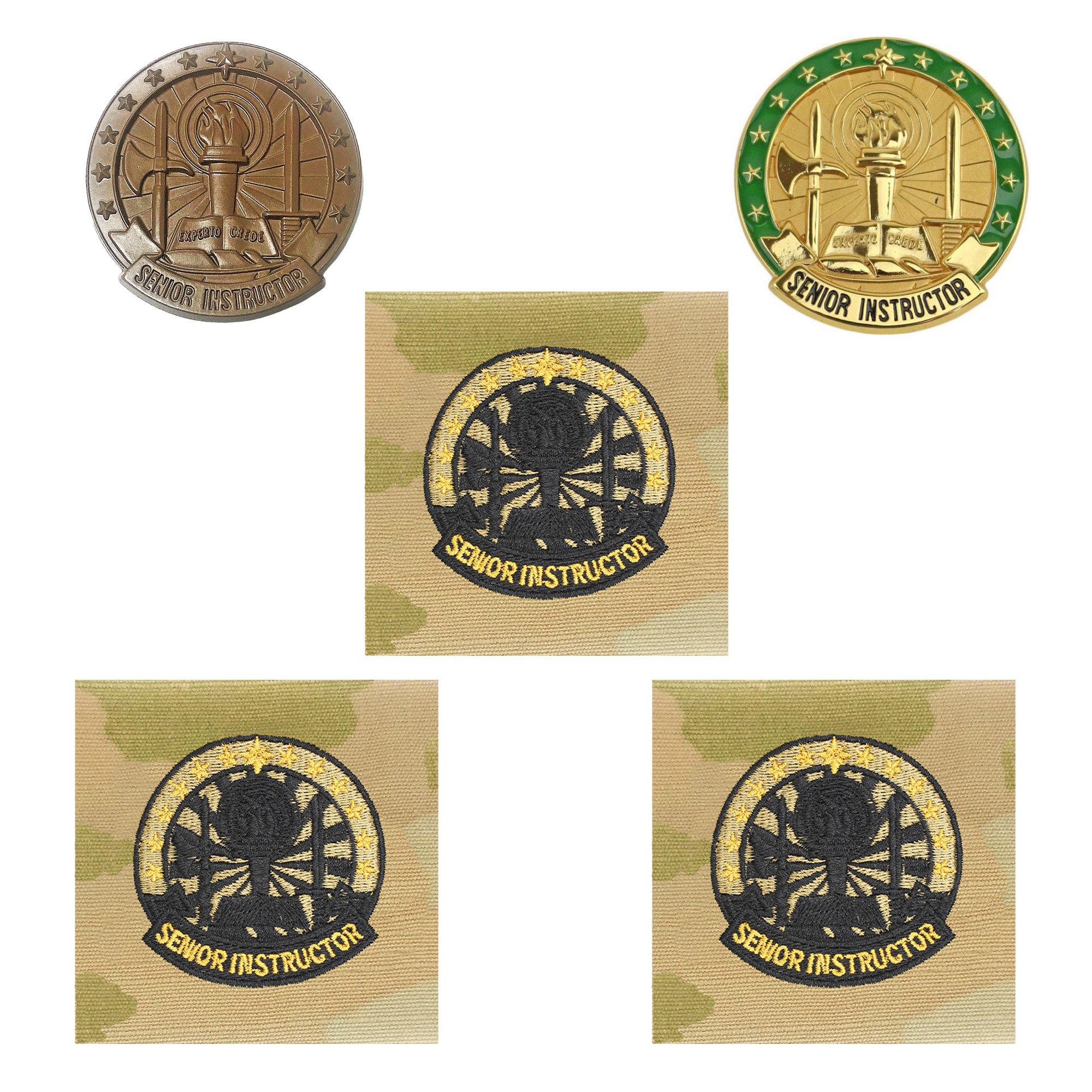 U.S. Army Instructor (Senior) Badge Bundle | Sta-Brite Insignia Inc.