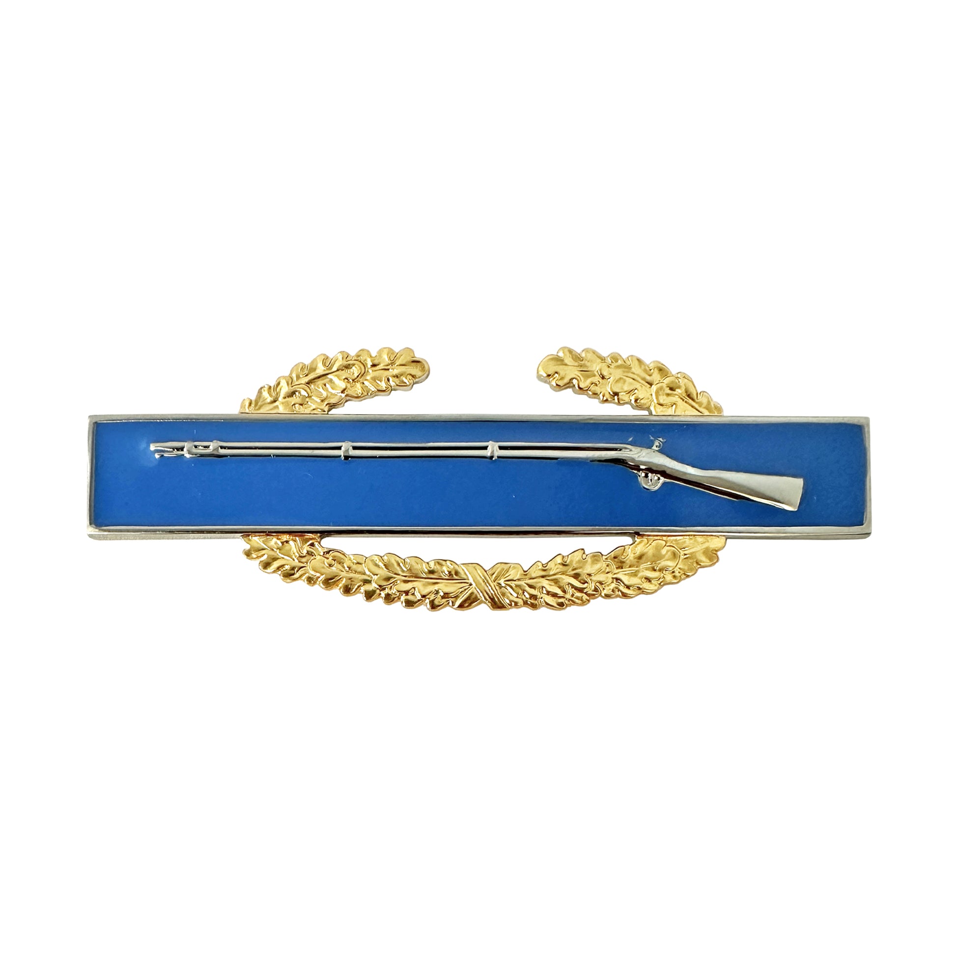 Master Combat Infantry Badge 1st AWD Gold Wreath Full Size STABRITE - Sta-Brite Insignia Inc.