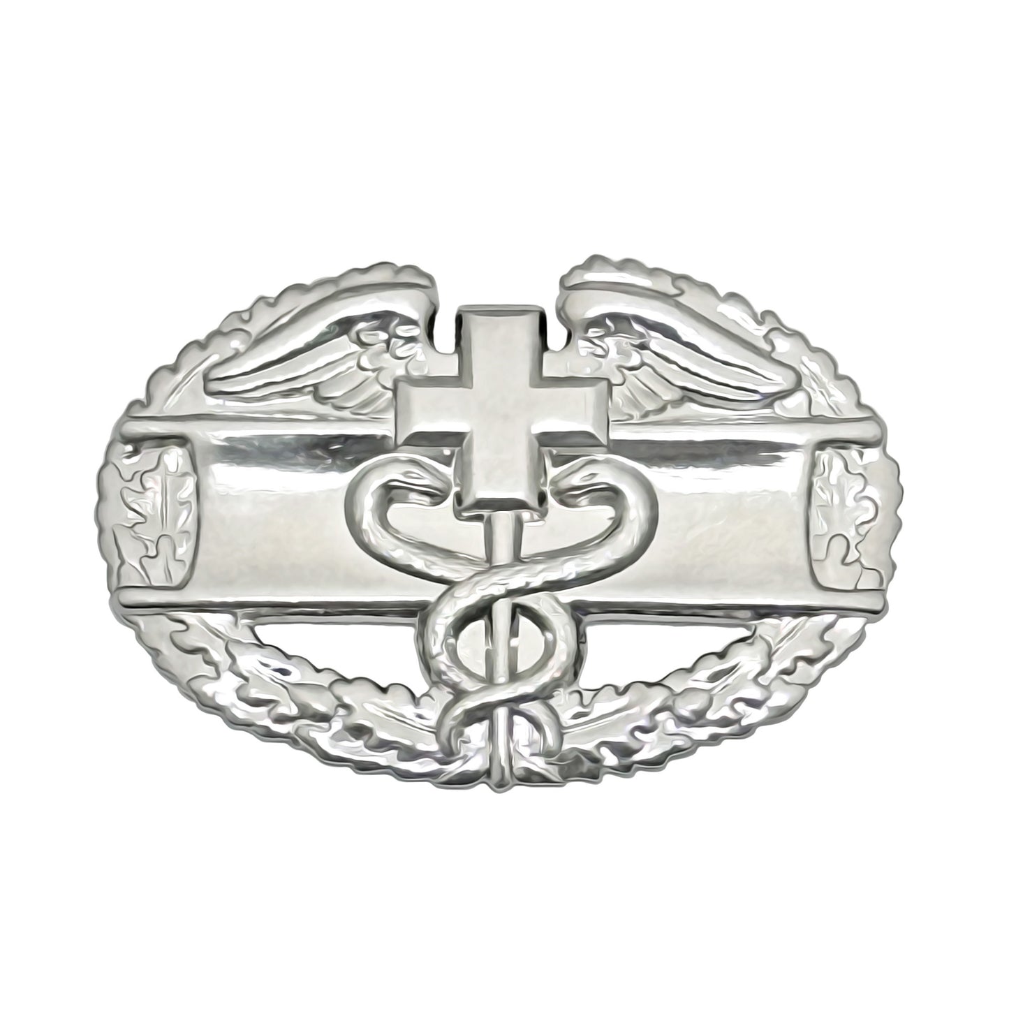 US Army Combat Medical 1st Award Full Size STA-BRITE® Pin-on Badge