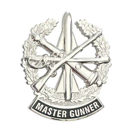 U.S. Army Identification Master Gunner Sta-Brite® Full Size Pin-on Badge