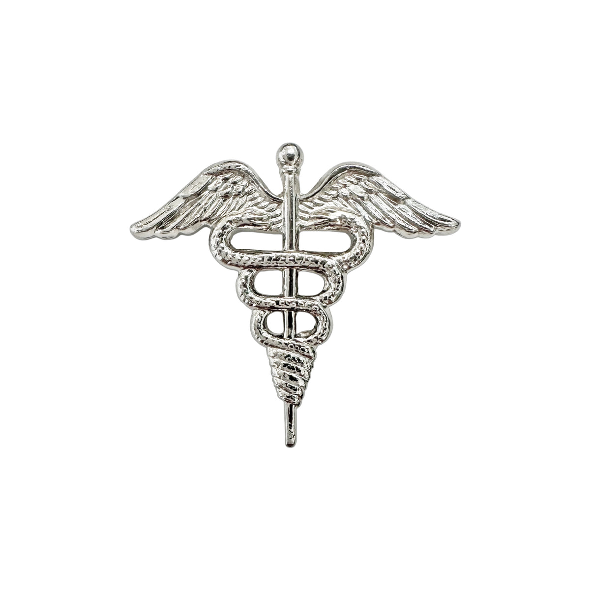 U.S. Navy Hospital Caduceus Collar Device STA-BRITE® Pin-on