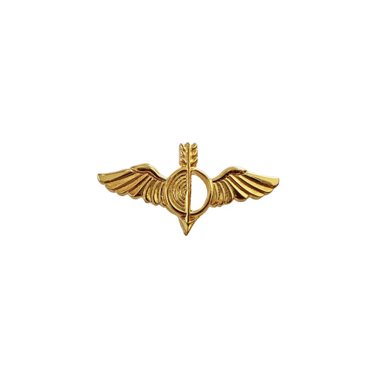 Navy Aerographer Collar Device STA-BRITE® Gold Finish Pin-on (each)