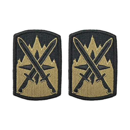 U.S. Army 10th Sustainment Brigade OCP Patch w/ Hook Fastener (pair)