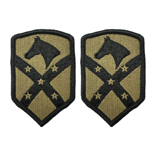 Army 15th Sustainment Brigade OCP Patch w/ Hook Fastener (pair)