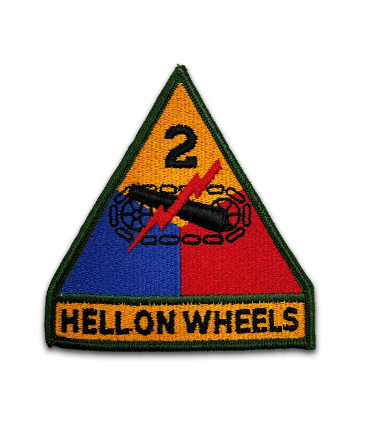 U.S. Army 2nd Armored Division Color Patch (each) - Sta-Brite Insignia Inc.