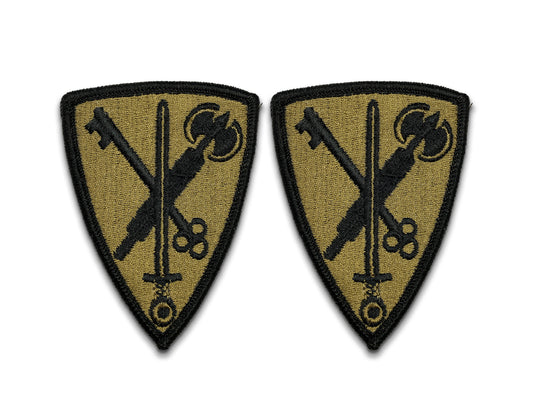 42nd Military Police OCP patch w/hook fastener