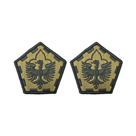 Army 555th Engineer Brigade OCP Patch with Hook Fastener (pair)