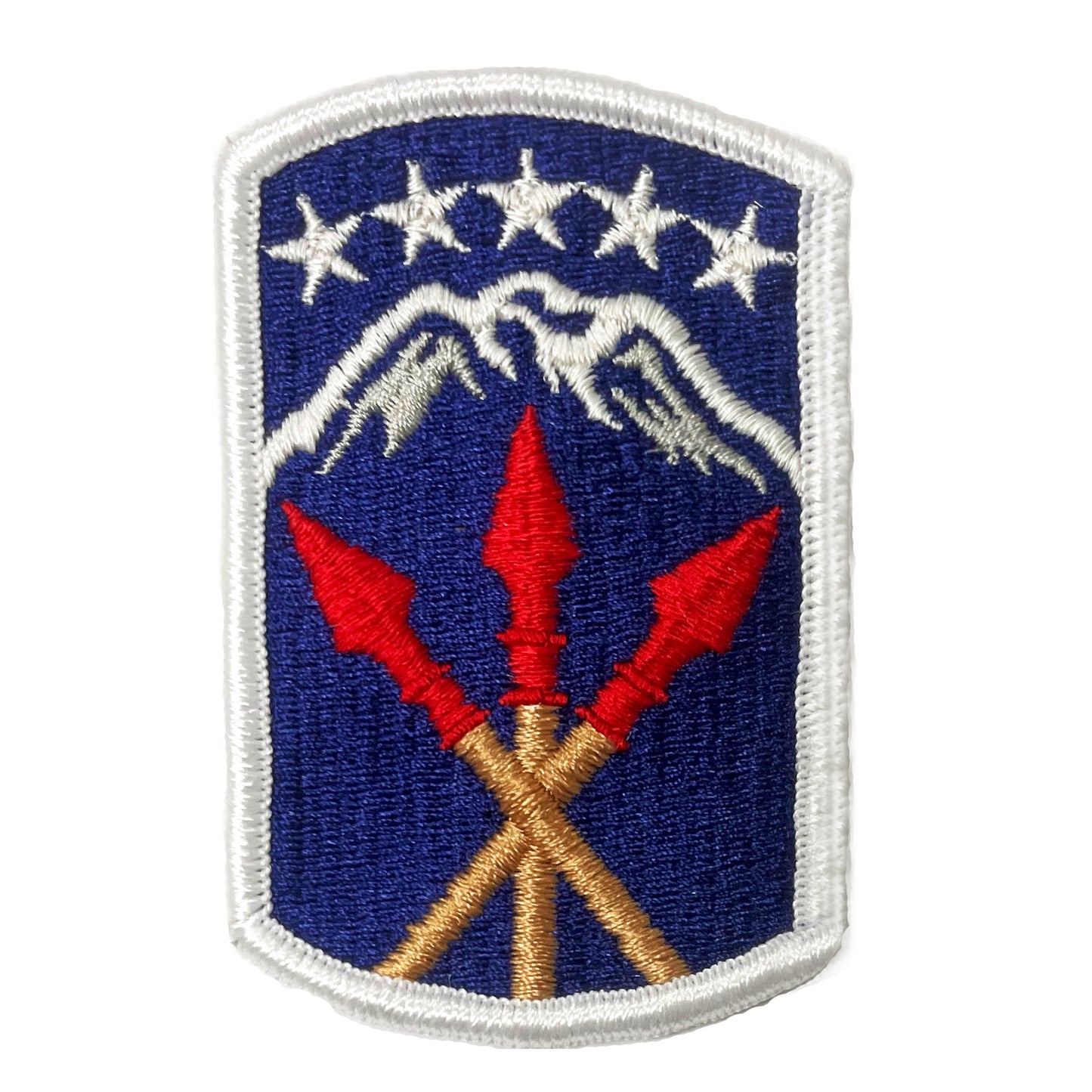 593rd Sustainment Brigade AGSU SEW ON Color Patch (EA)